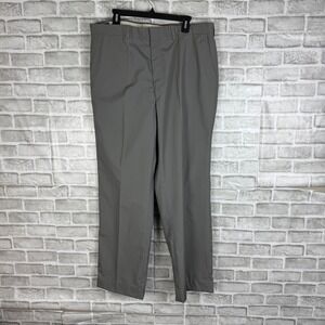 Pendleton Country Traditionals Mens 40 x 32 Gray Dress Pants Flat Front USA Made